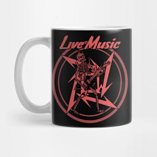 Live music Rock and metal Mug